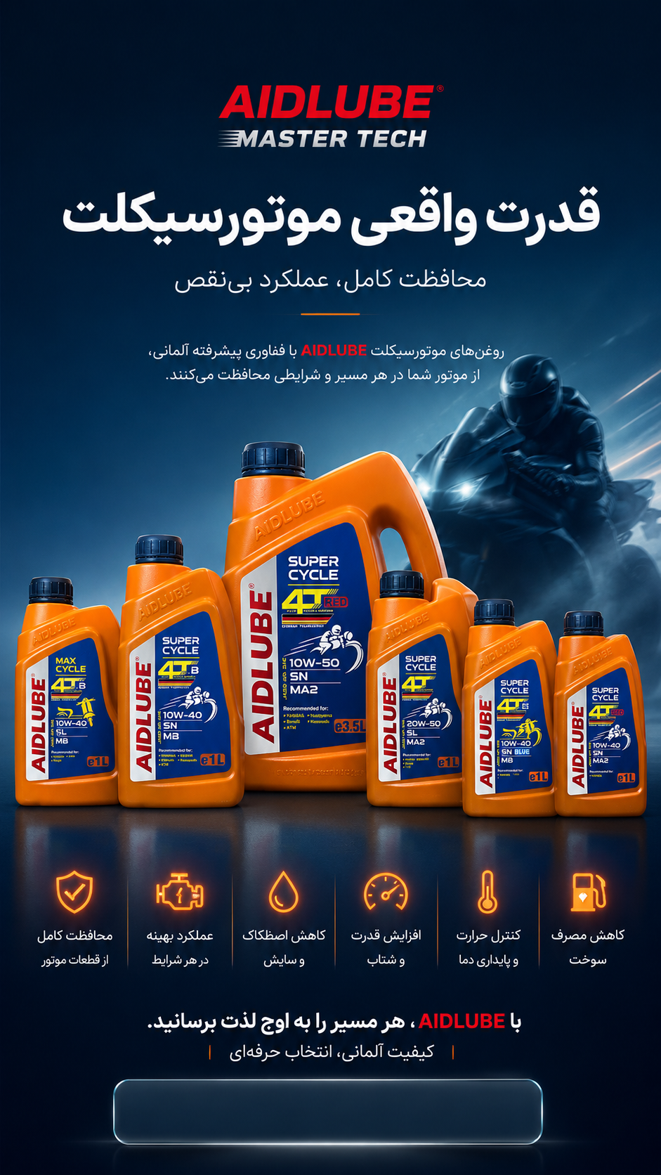 AIDLUBE Motor Cycle