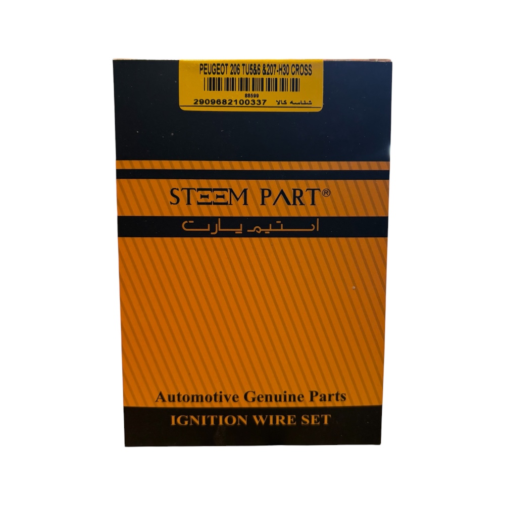 وایر شمع استیم پارت Steem Part مناسب 206 تیپ 5 و 6 ، 207 ، H30 Cross