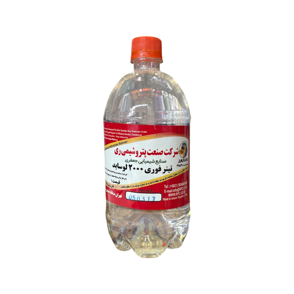 تینر فوری پتروشیمی ری مدل 20000 حجم 1 لیتر