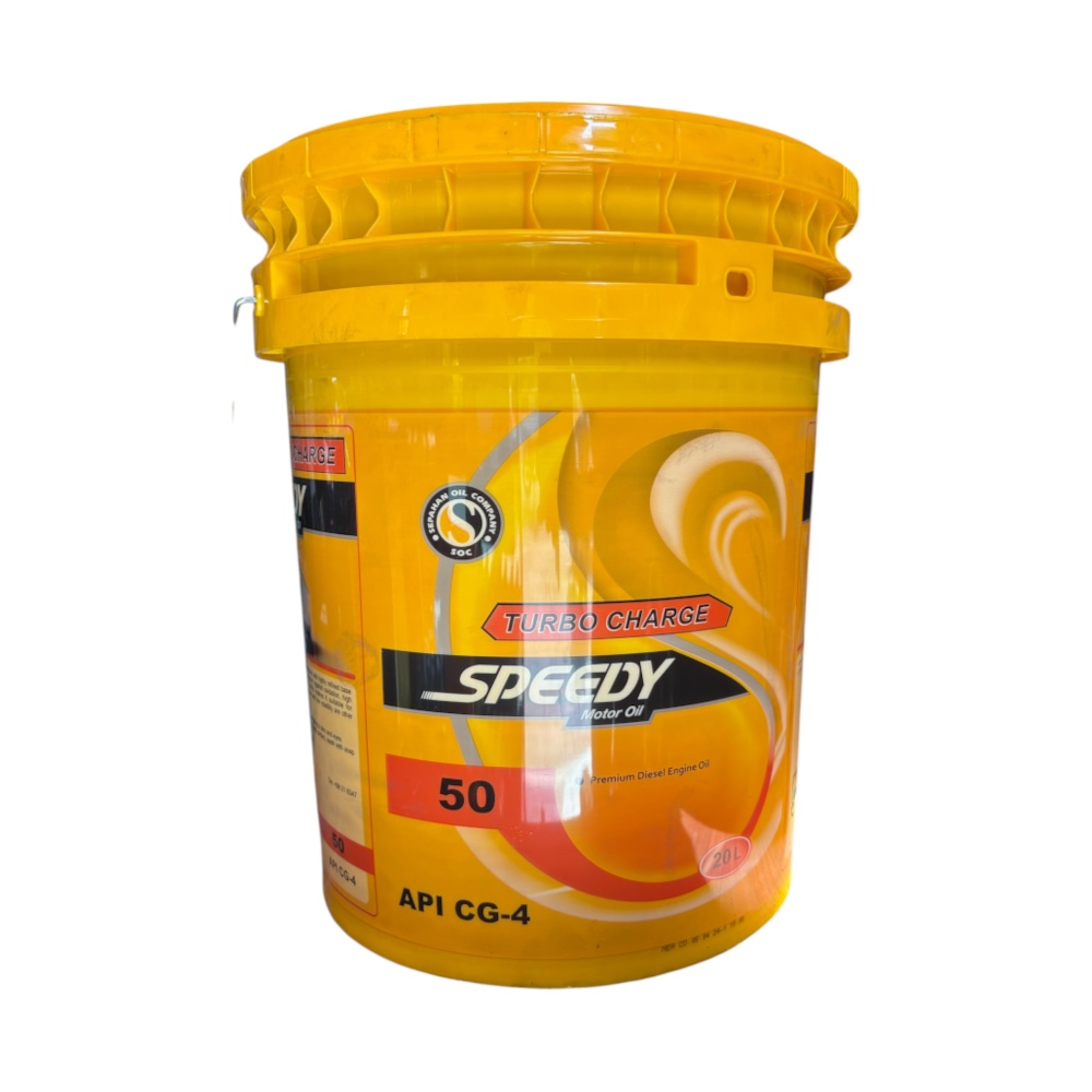 روغن موتور اسپیدی دیزل توربو شارژ مدل 20W50 CG-4 حجم 20 لیتر