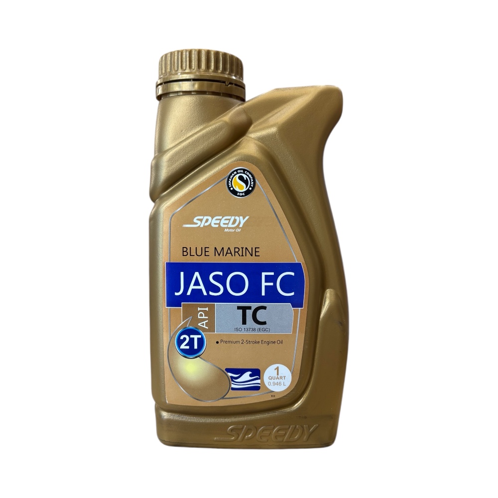 روغن موتور اسپیدی مدل بلو مارین JASO FC 2T حجم 1 لیتر